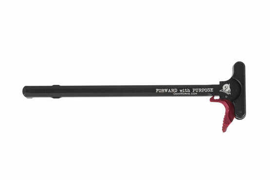 ODIN Works AR10 Extended Charging Handle - Red